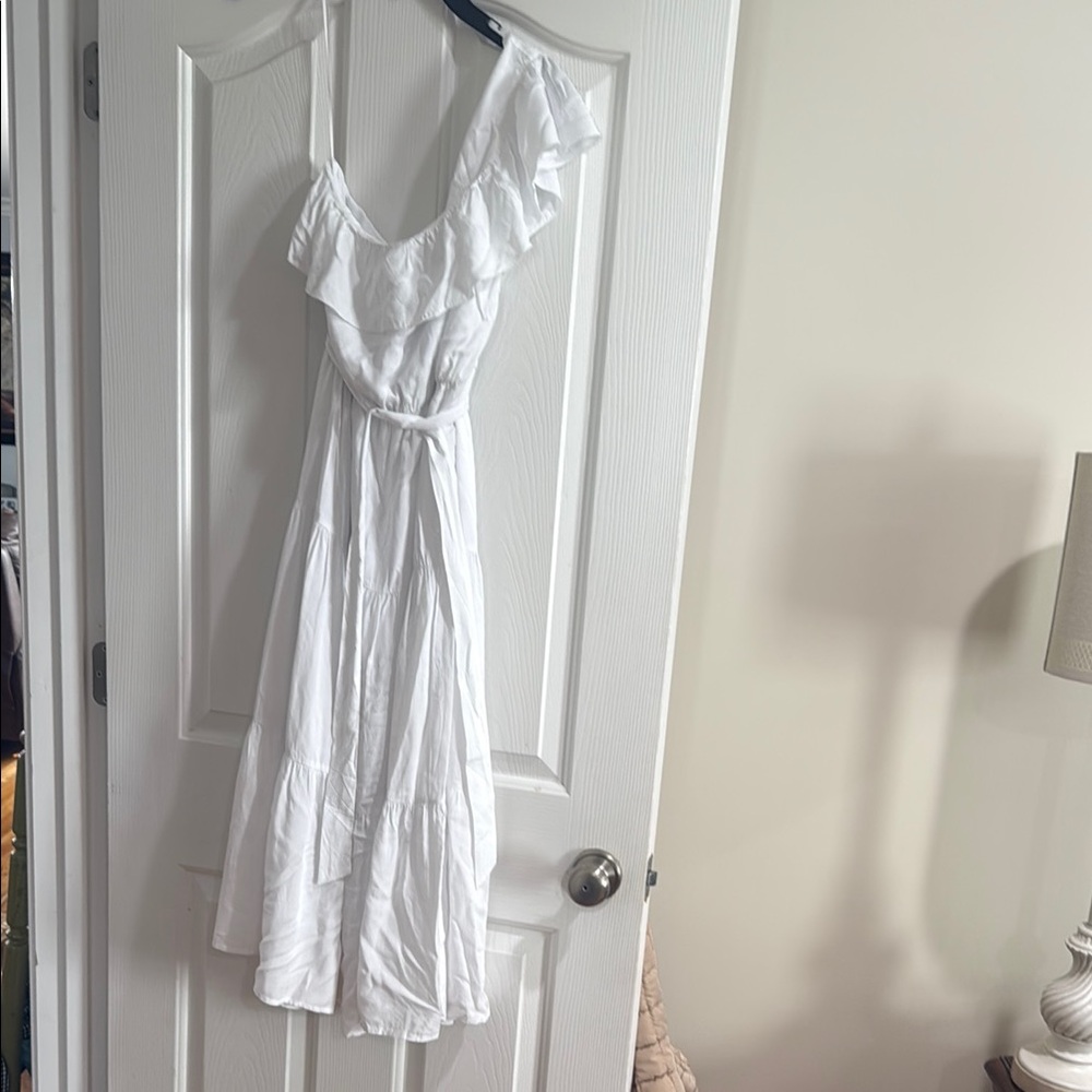 Miami One Shoulder White Dress